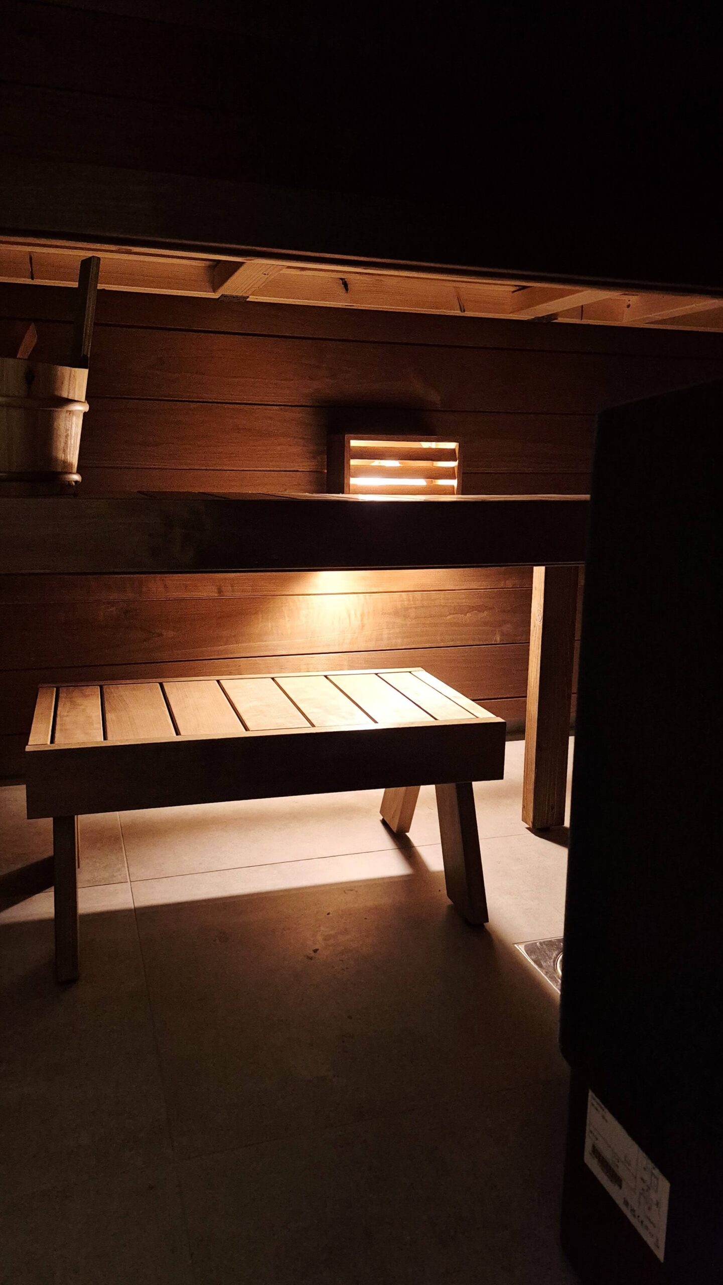 Viimsi jalgpalli- ja kergejõustikuhalli saunaruum