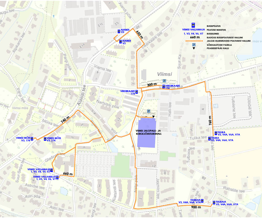 Bussid spordihallini